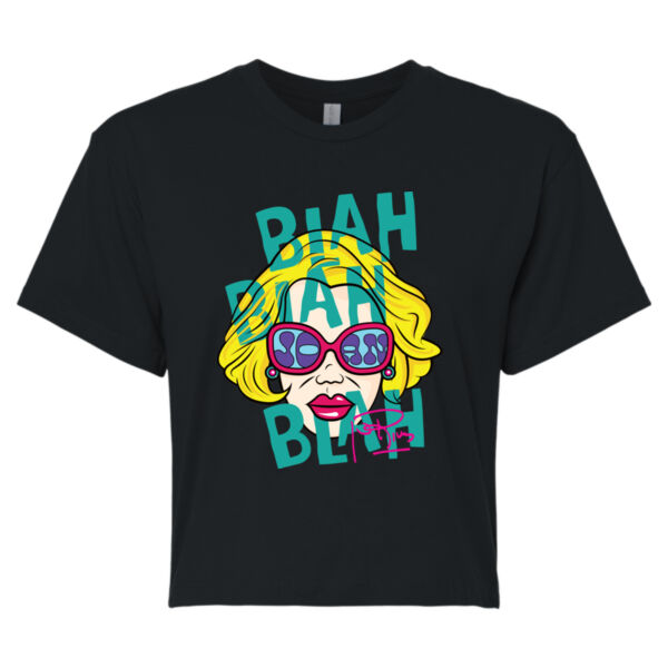 Blah Blah Blah | Women's Ideal Crop Tee Thumbnail