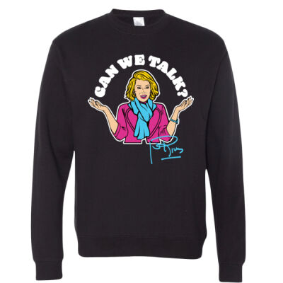Can We Talk? | Unisex Midweight Crewneck Sweatshirt Thumbnail