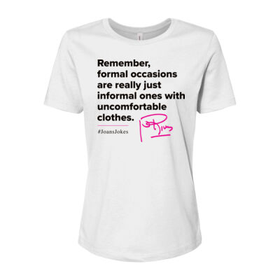 Formal Occasions | Women's Relaxed Jersey Short Sleeve Tee Thumbnail